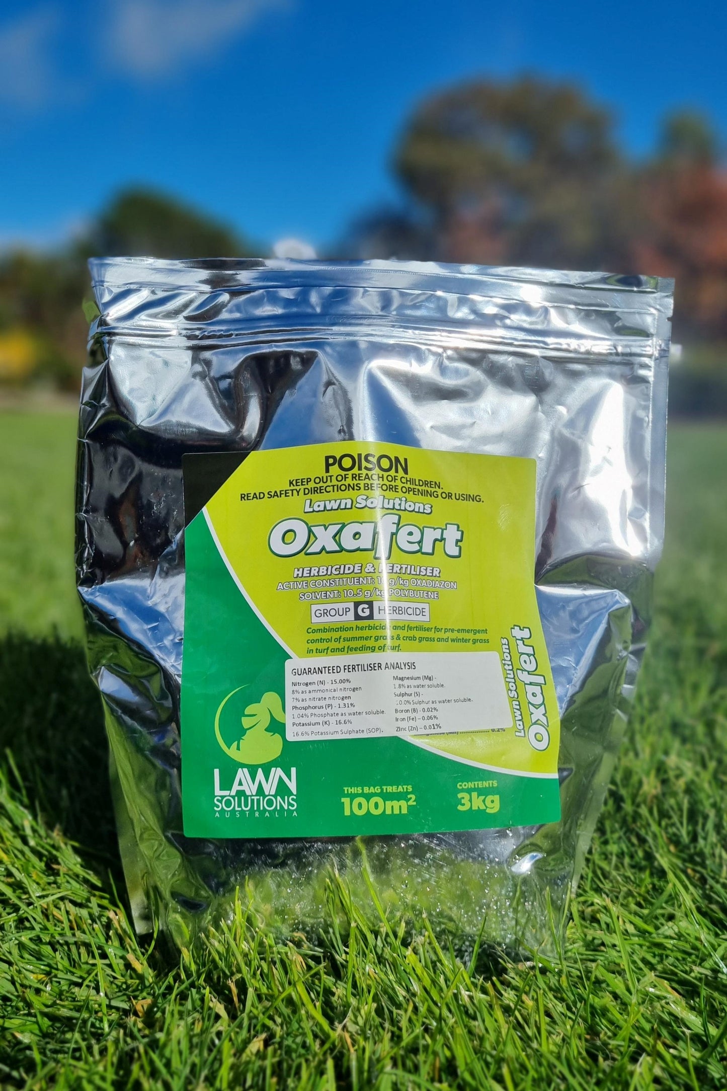 LAWN SOLUTIONS OXAFERT 3KG