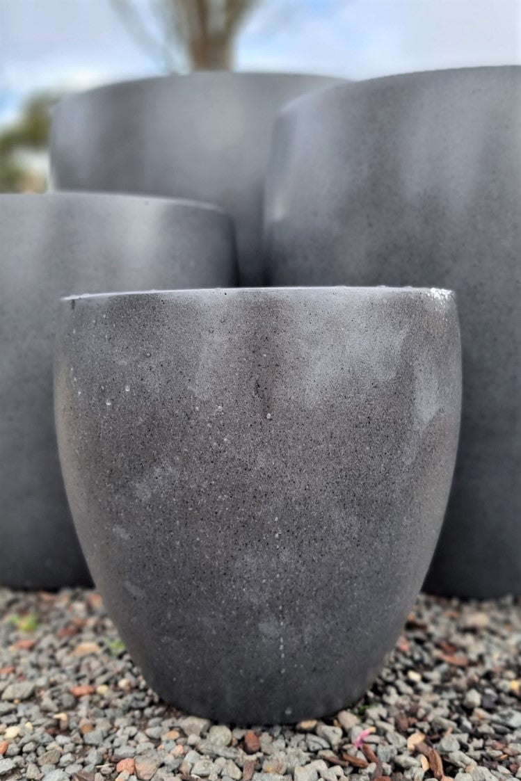 MONTAGUE EGG DARK GREY SMALL