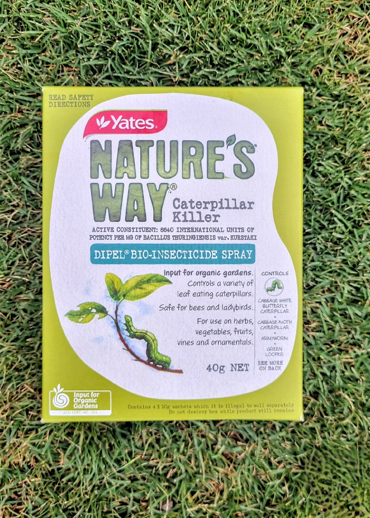 YATES NATURES WAY CATERPILLAR KILLER 40GMS