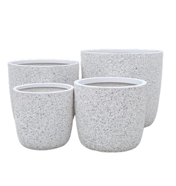 PRAGUE EGG WHITE PEBBLE EXTRA SMALL