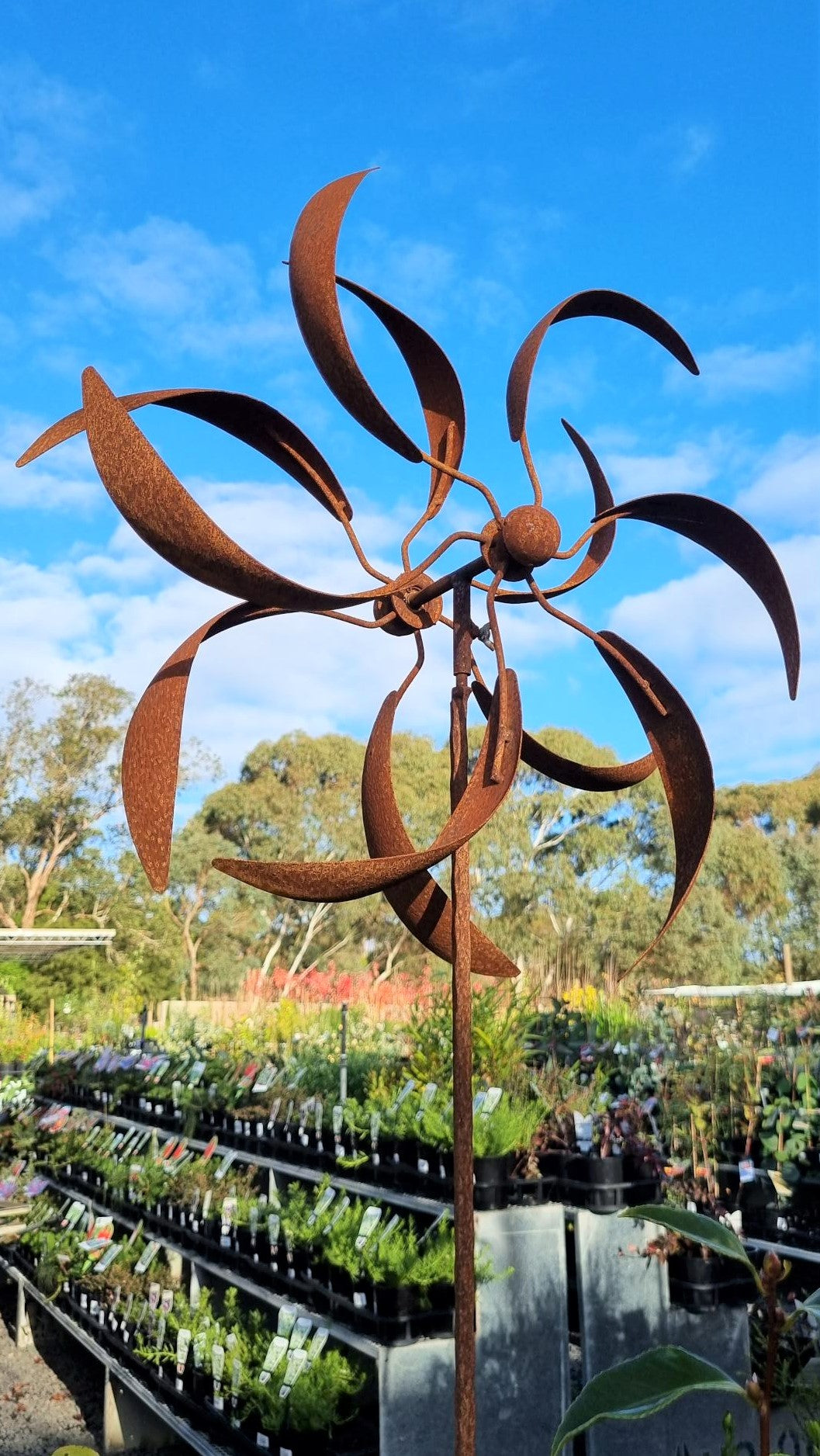 DOUBLE WINDSPINNER RUST