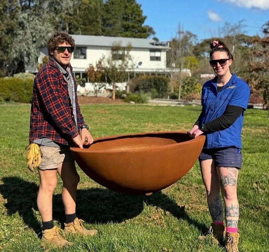 Adva Bowl Rust Large
