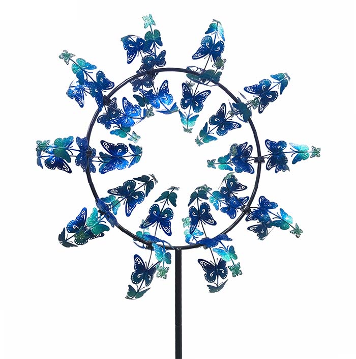 BUTTERFLY WINDSPINNER BLUE WAVE