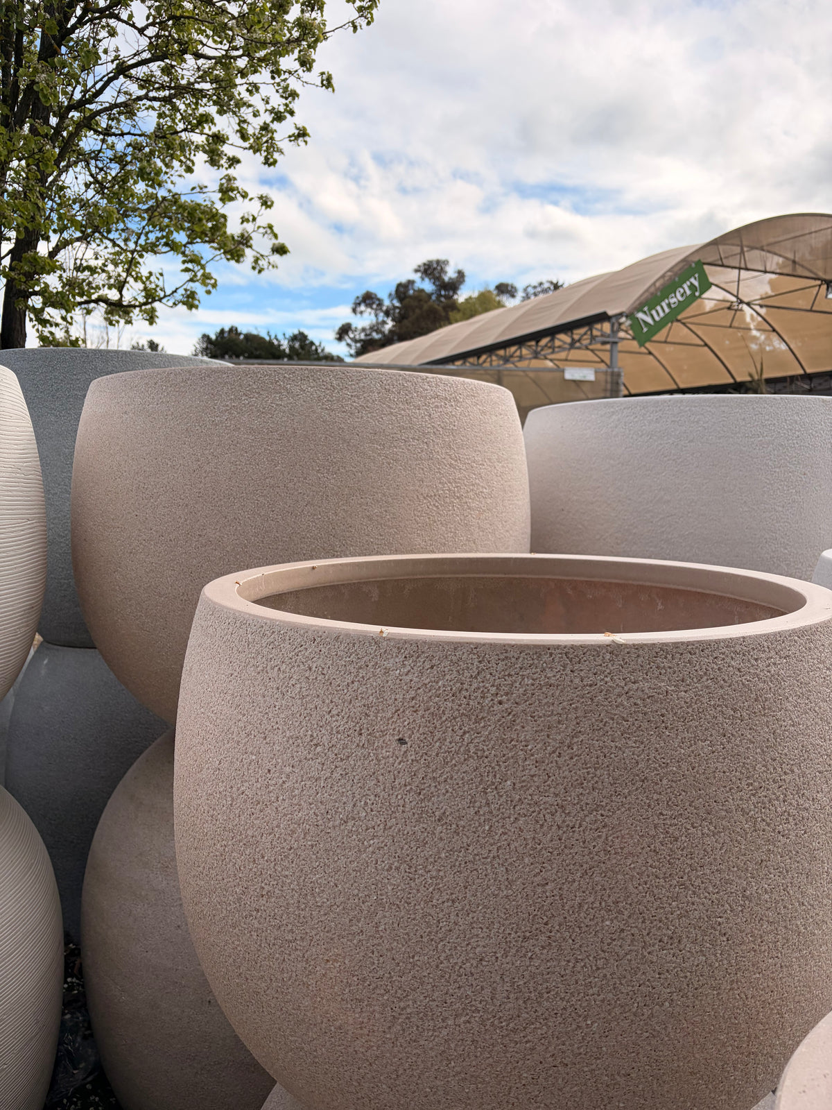 MEGA BELLY POT LAVA BEIGE EXTRA LARGE