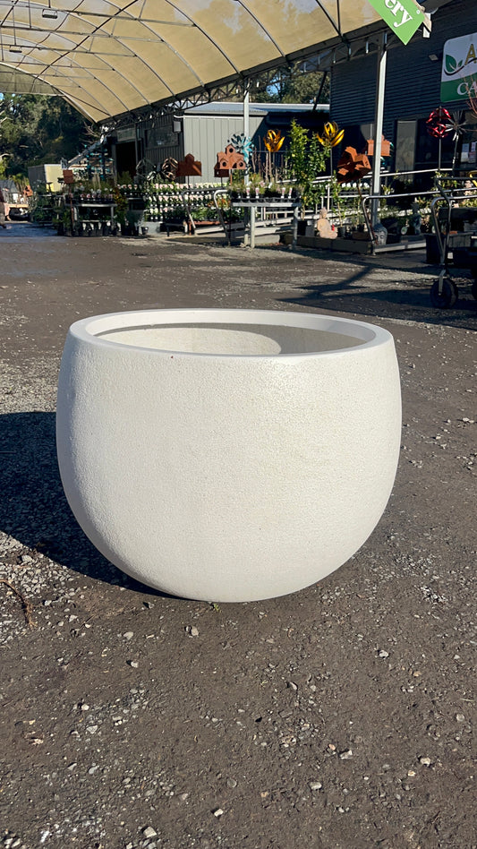 MEGA BELLY POT LAVA WHITE EXTRA SMALL