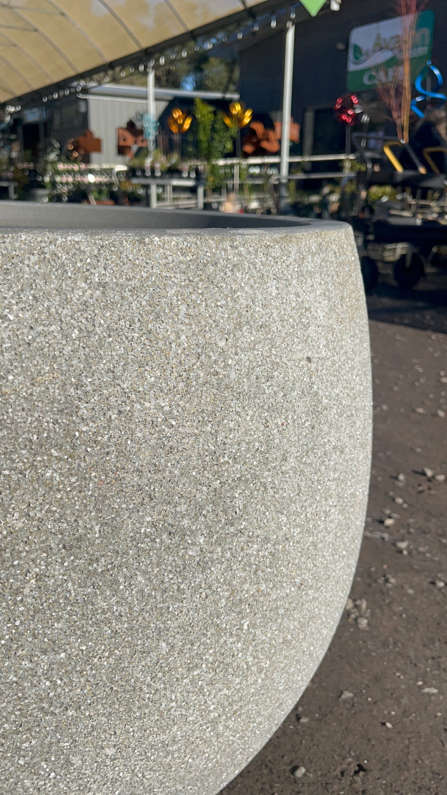 MEGA BELLY POT LAVA GREY LARGE