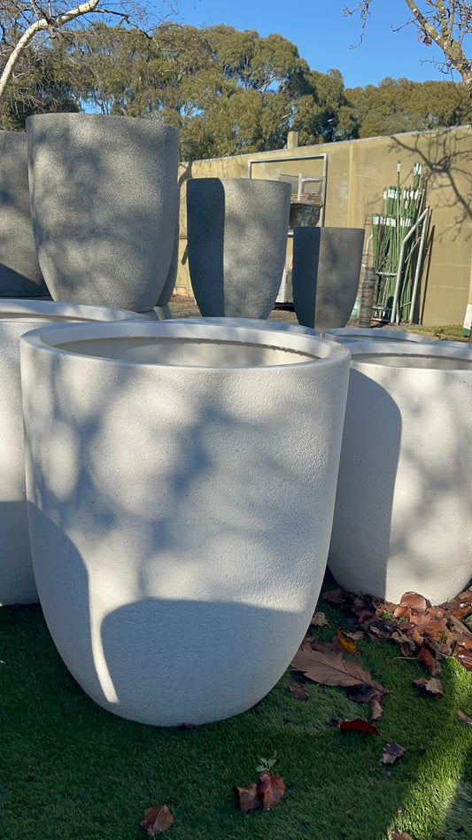 CHAMBERS U POT EXTRA LARGE LAVA WHITE