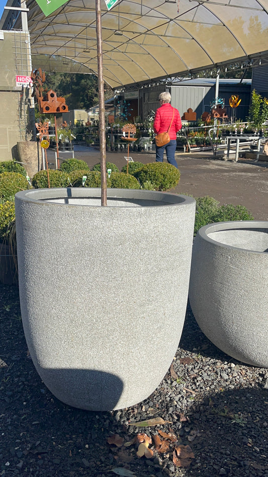 CHAMBERS U POT LARGE LAVA GREY