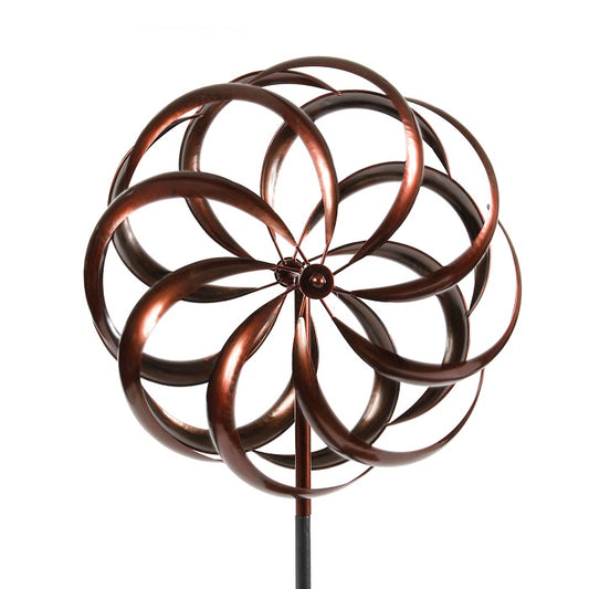 KALEIDOSCOPE BRONZE WINDSPINNER