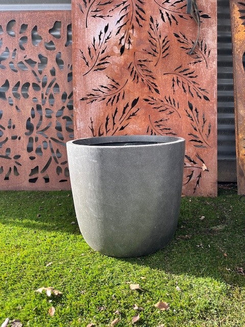 PRAGUE EGG DARK GREY LARGE