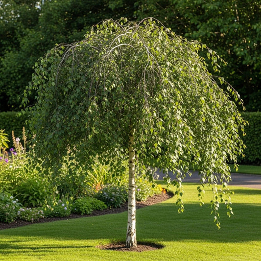 BETULA PENDULA YOUNGII 2M WEEPING BIRCH 1.2M BR