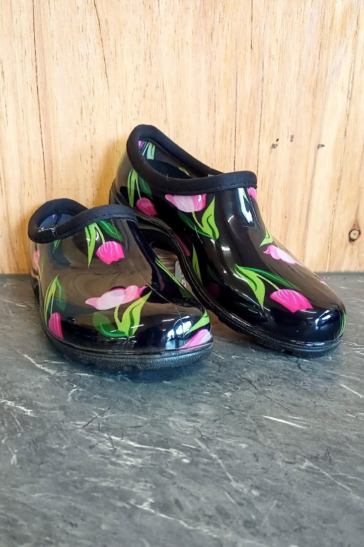 SPLASH SHOE TULIP BLACK SIZE 10