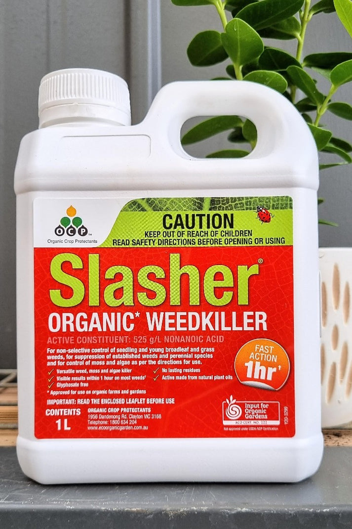 SLASHER ORGANIC WEEDKILLER 1L Avalon Nursery